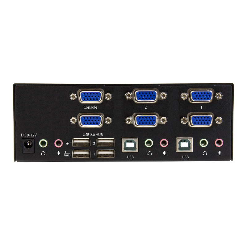 StarTech SV231DVGAU2A 2-port KVM Switch with Dual VGA - USB 2.0